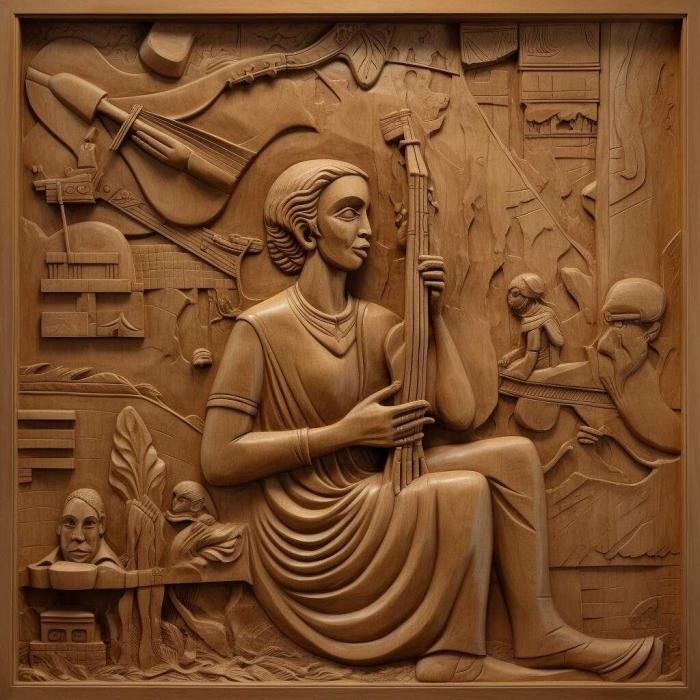 نموذج ثلاثي الأبعاد لآلة CNC 3D Art 